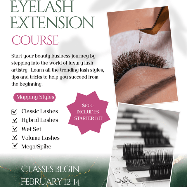 Lash Extension Course (English) at SweetLux Aesthetics in Preston, ID